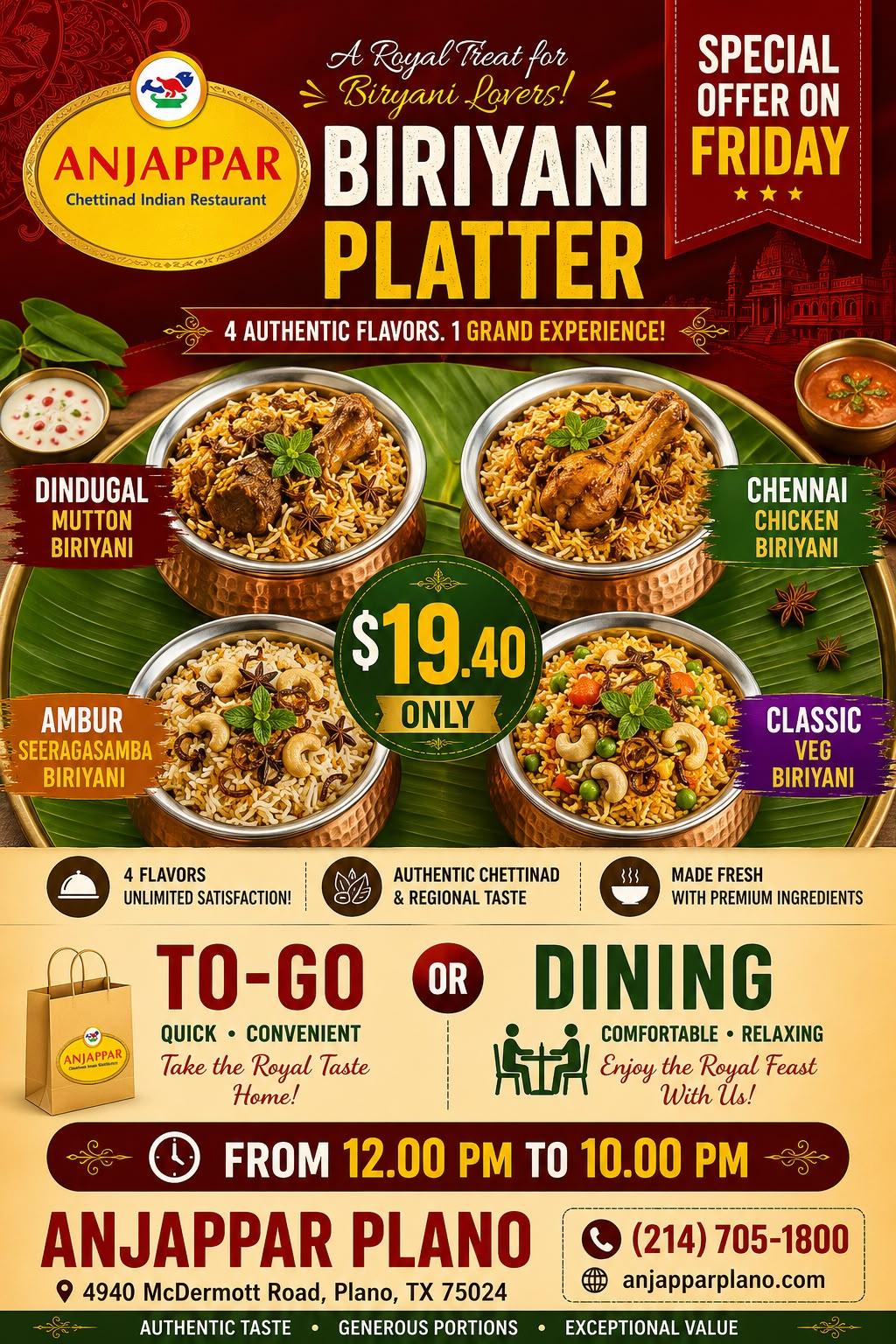 Day Spl - Biriyani Platter.