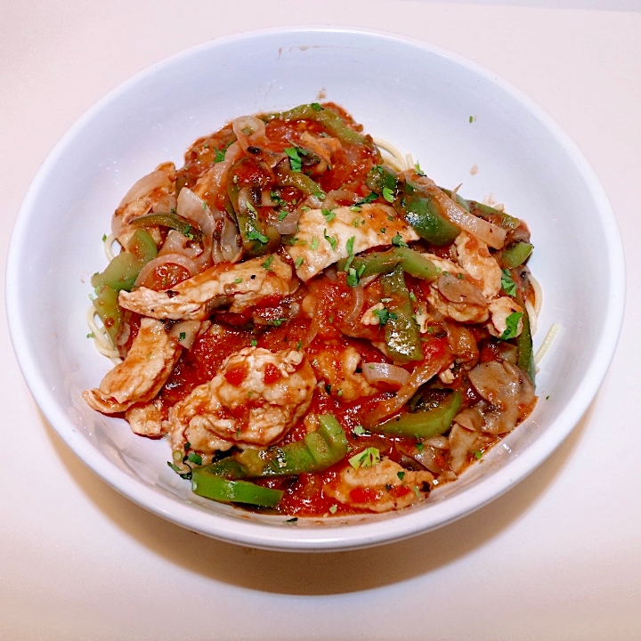 Chicken Cacciatore.