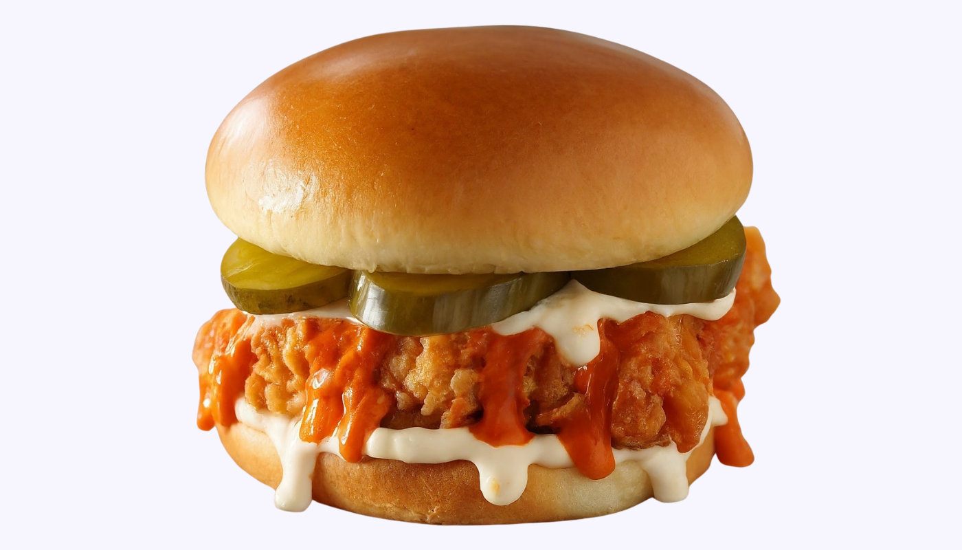 Buffalo Crispy Chix Five Dollars.