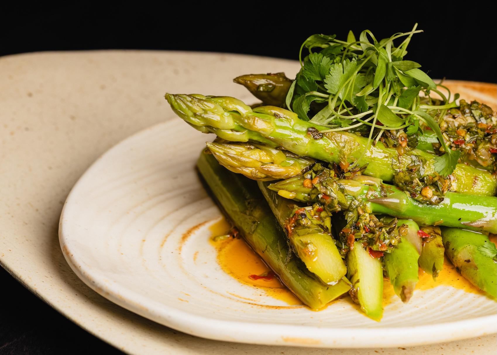 Grilled Asparagus.