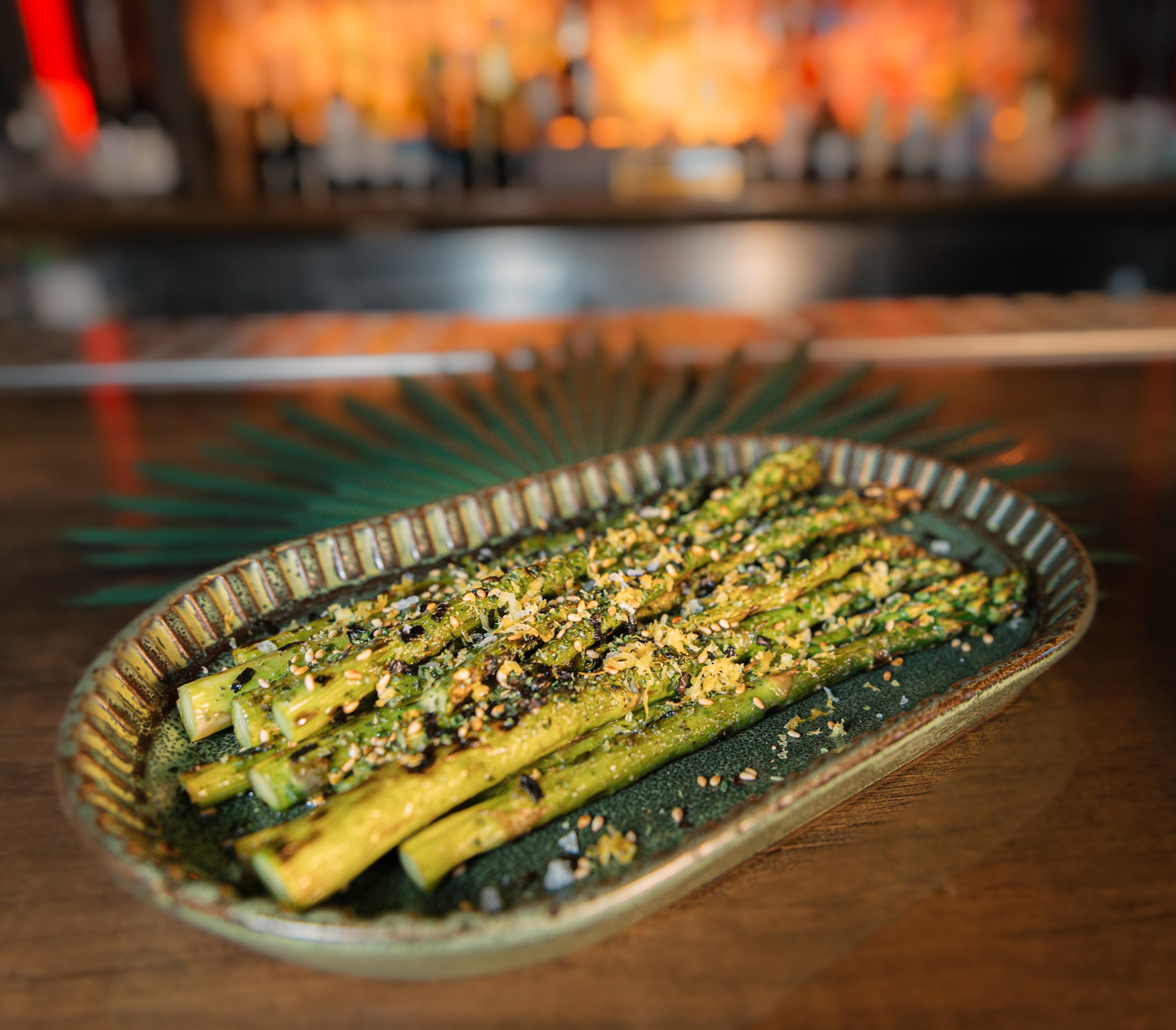 Grilled Asparagus.