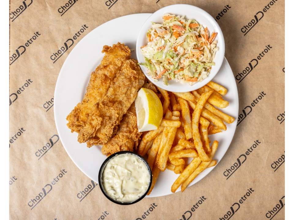 Fish and Chips.