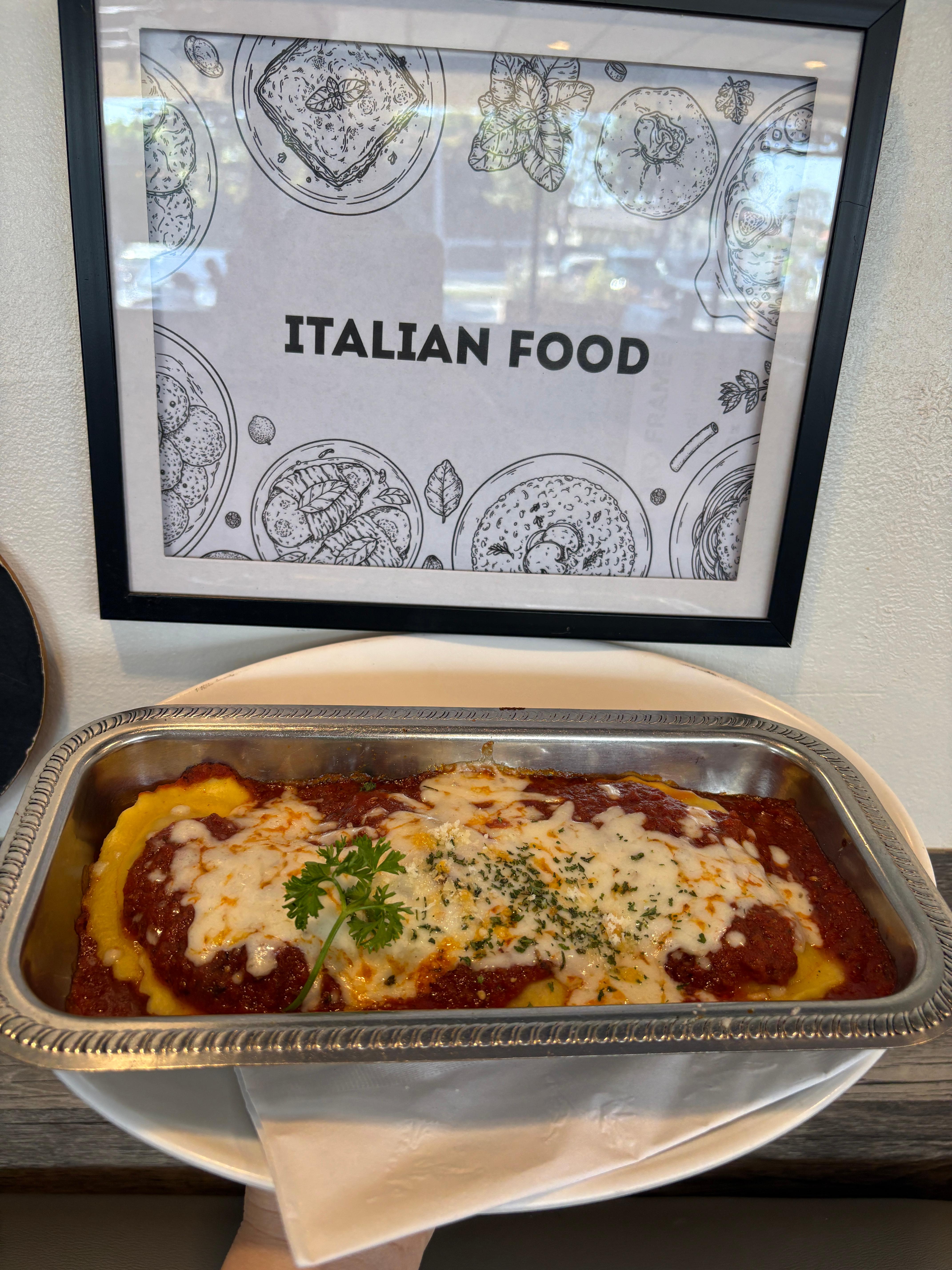 Cheese Ravioli.