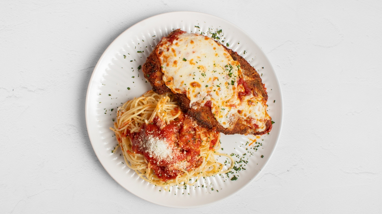 Chicken Parmigiana.