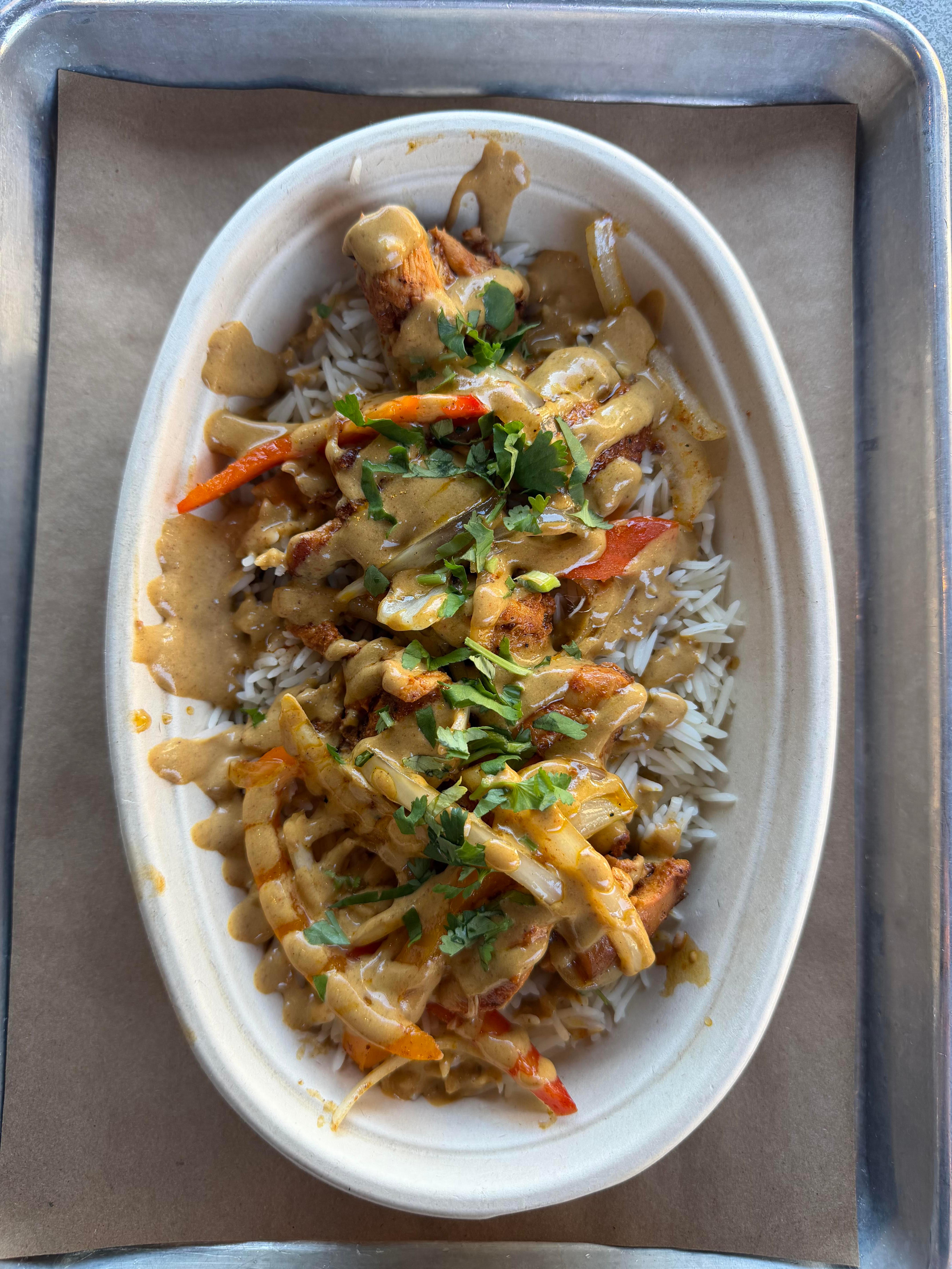 Chicken Fajita Bowl.