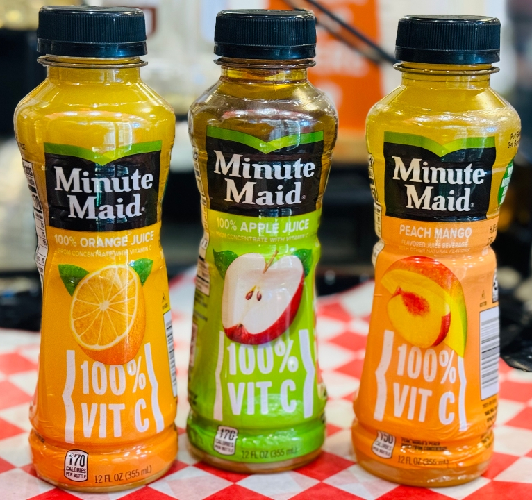 MINUTE MAID JUICES.