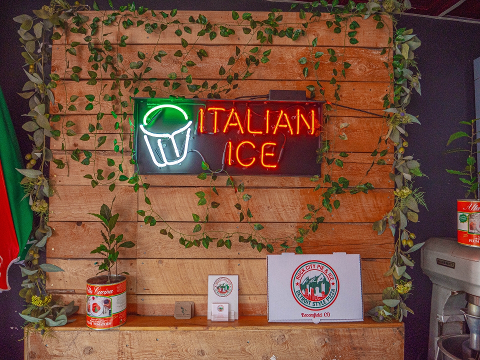 Wild Cherry Italian Ice.