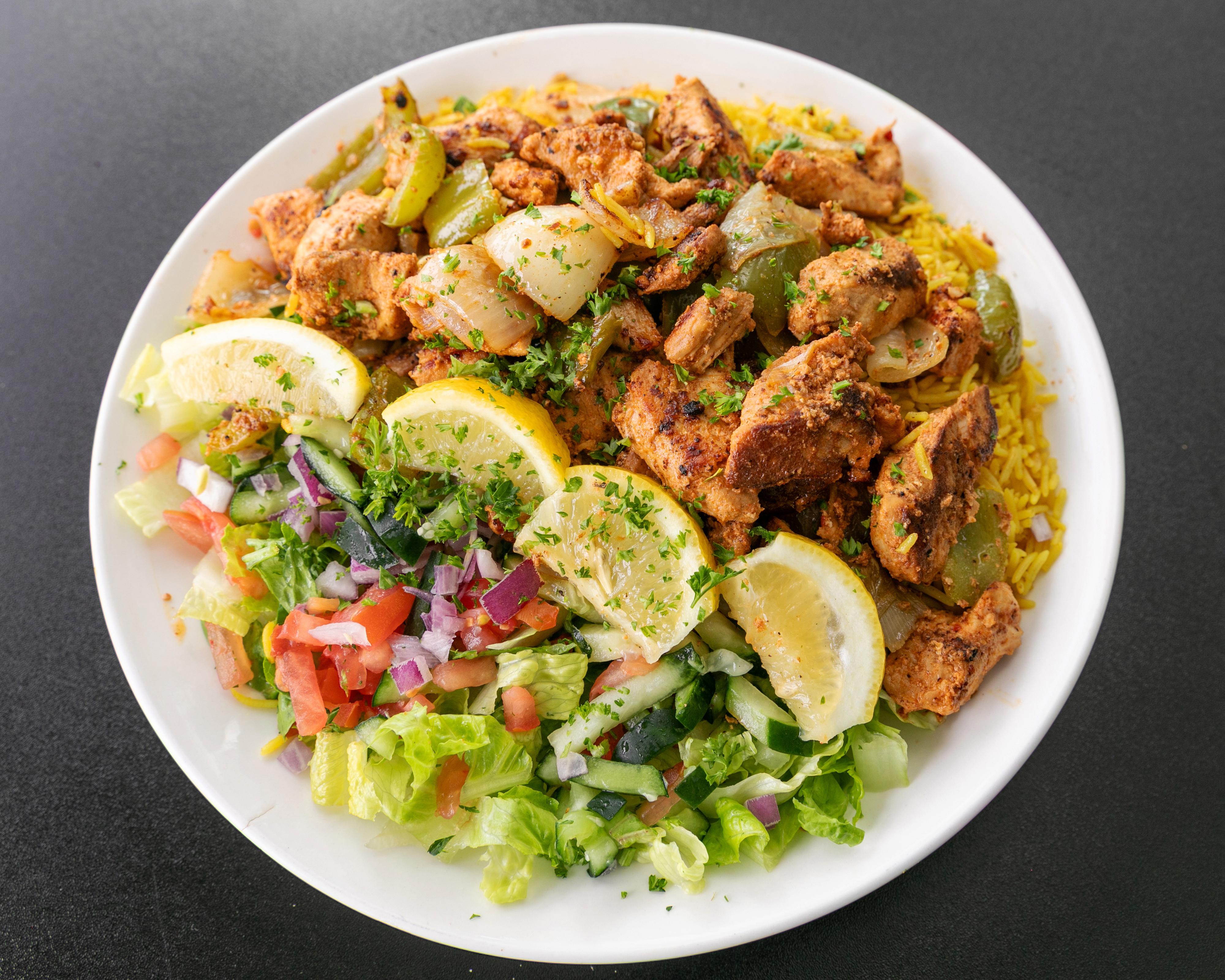 Chicken Kabob Bowl.