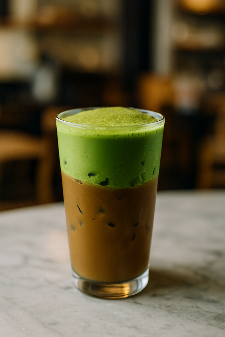 Matcha Coffee.