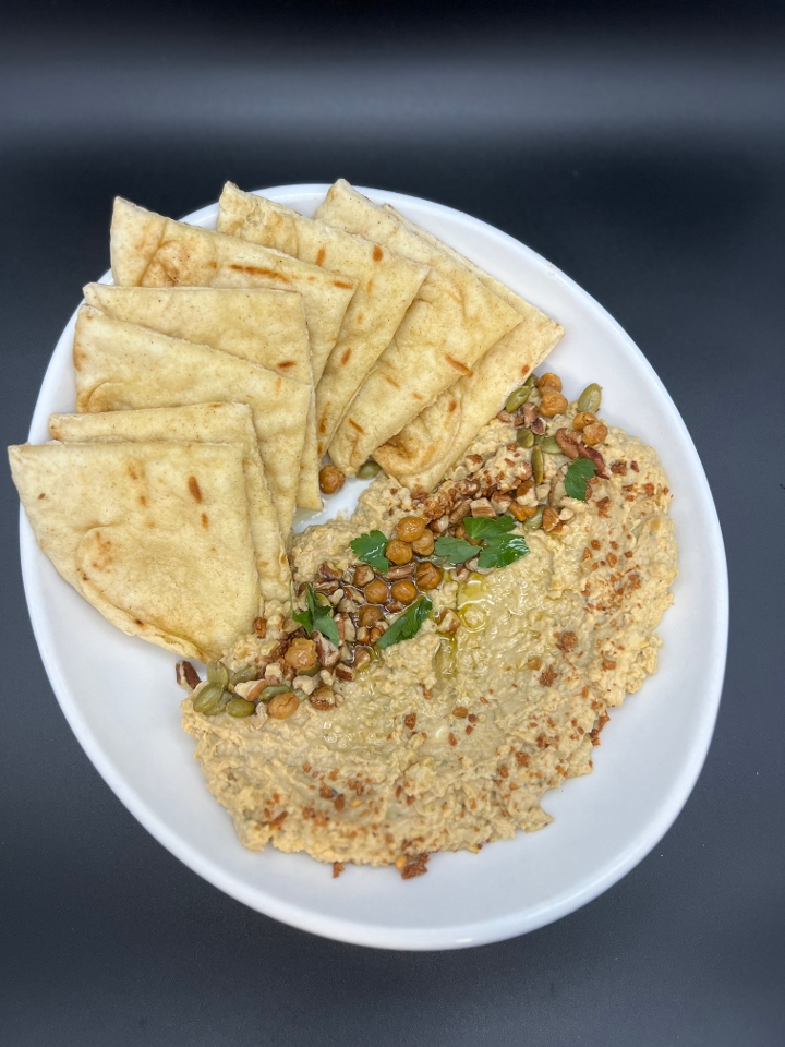 Rosemary Pecan Hummus.