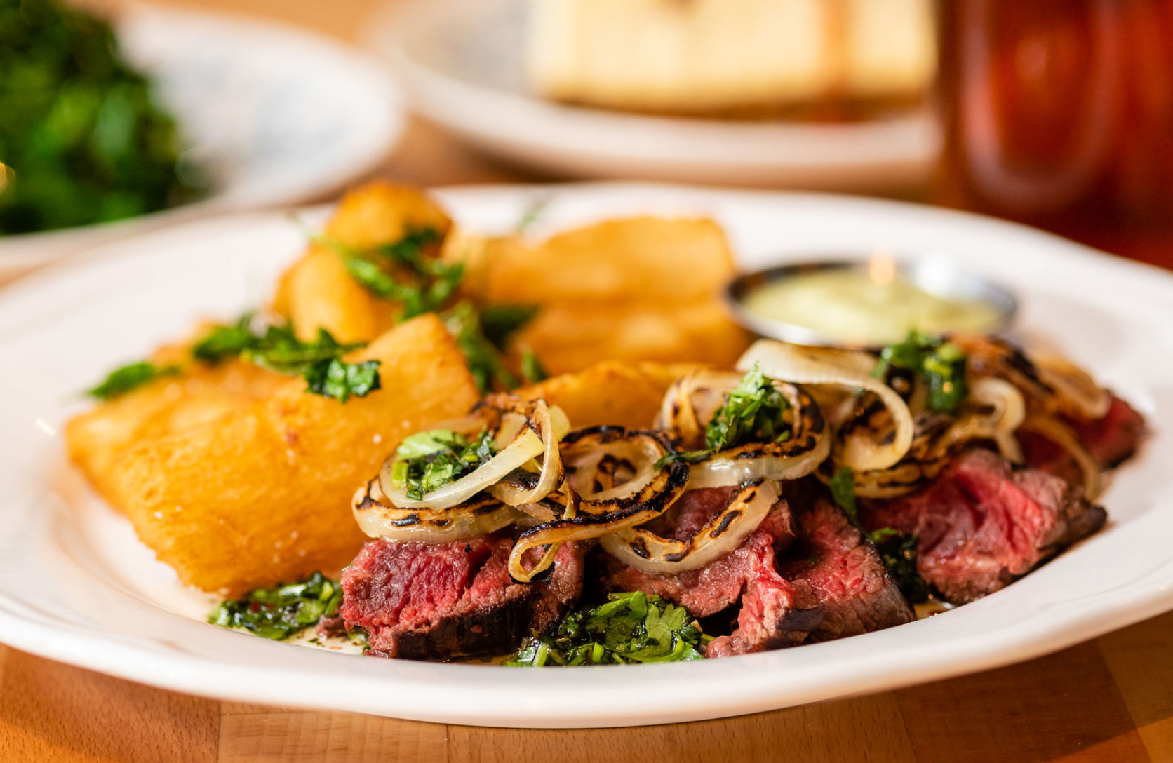Churrasco Steak Frites.