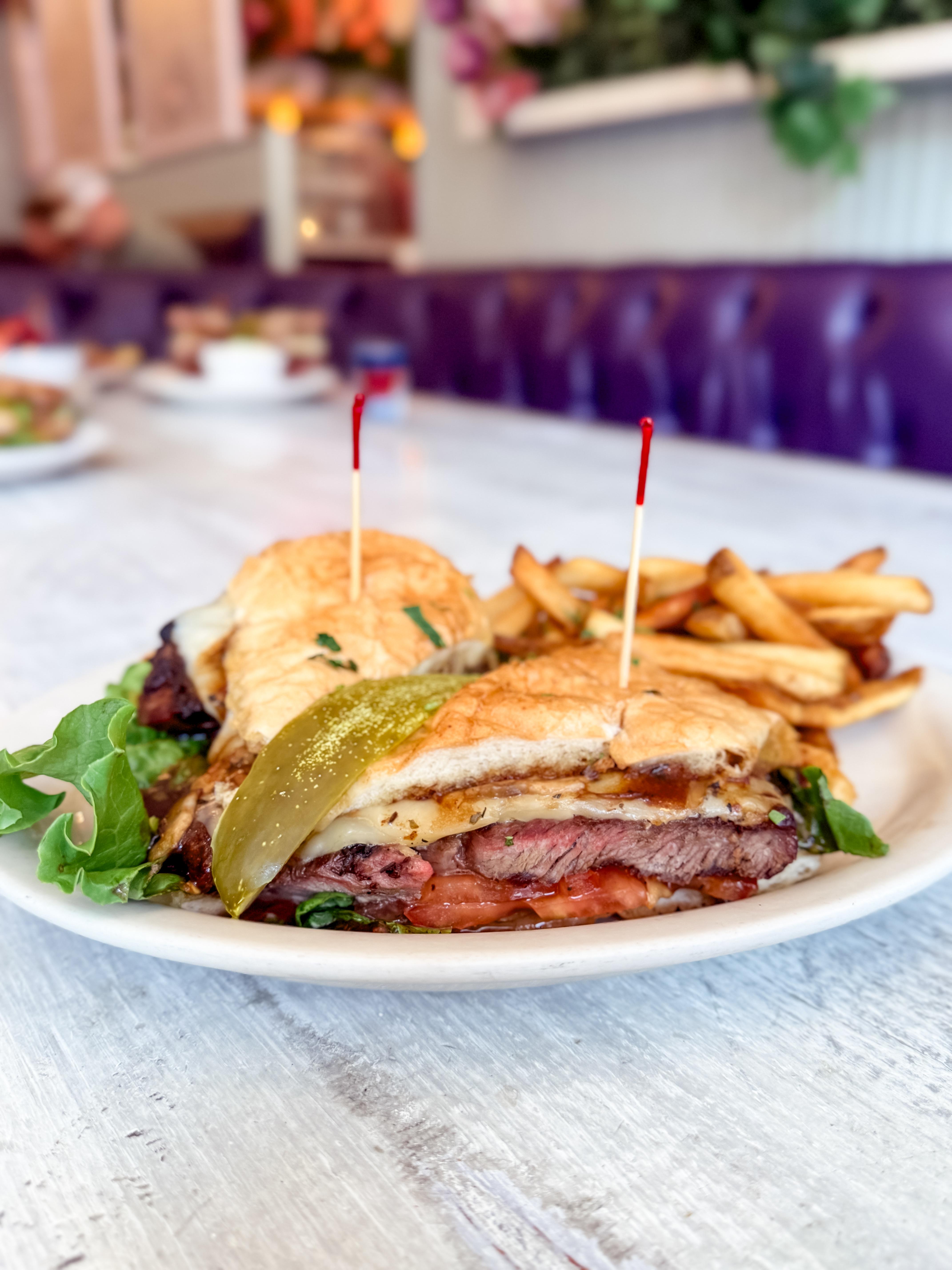 Steak Sandwich.