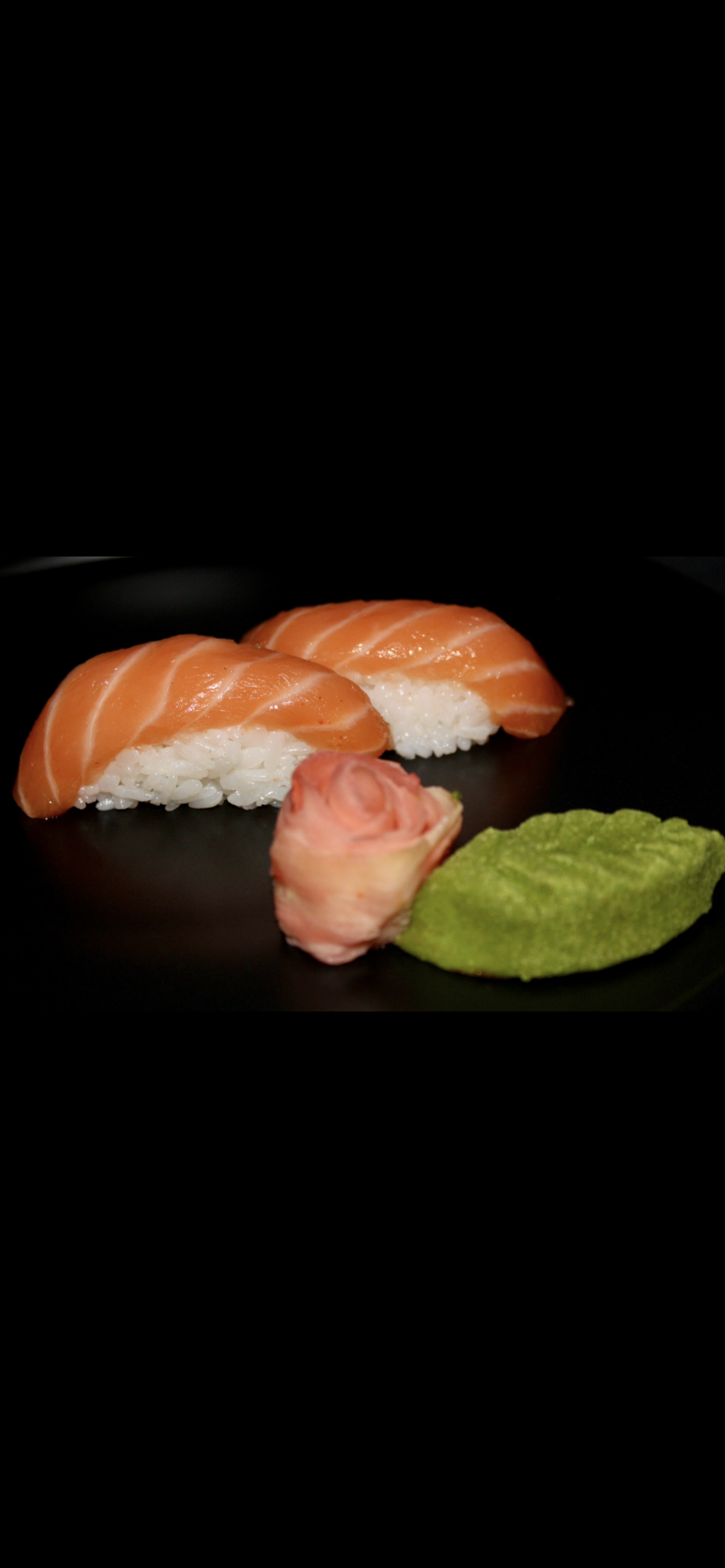Salmon Nigiri.