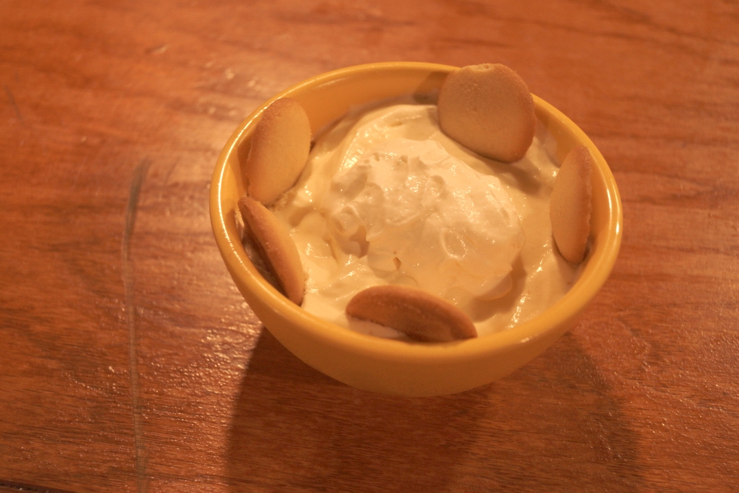 Banana Pudding for 2.