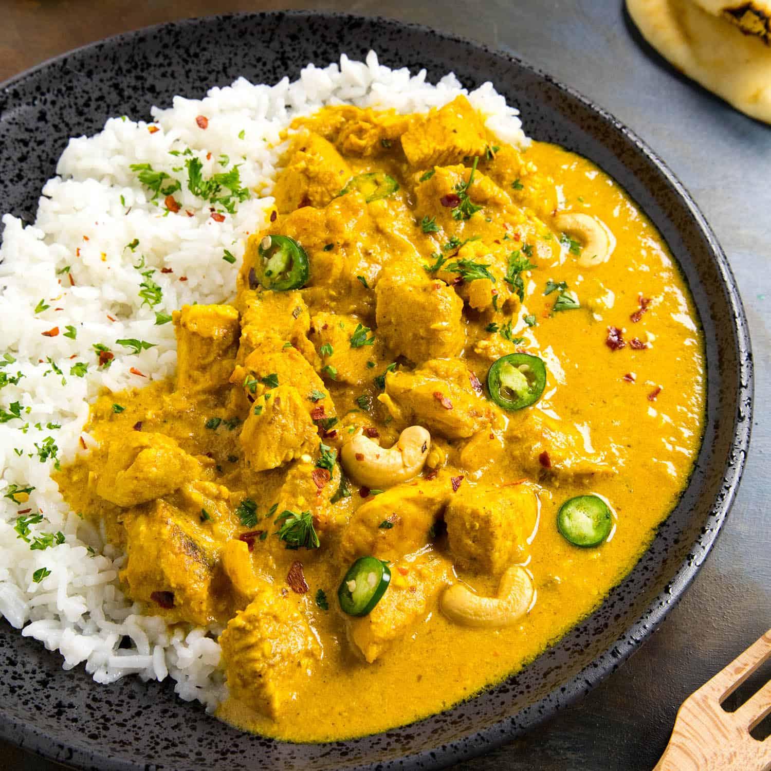 Chicken Korma Curry.