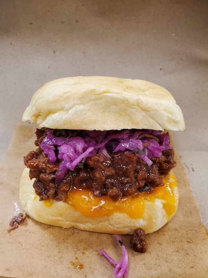 Chopped BBQ Sandwich.