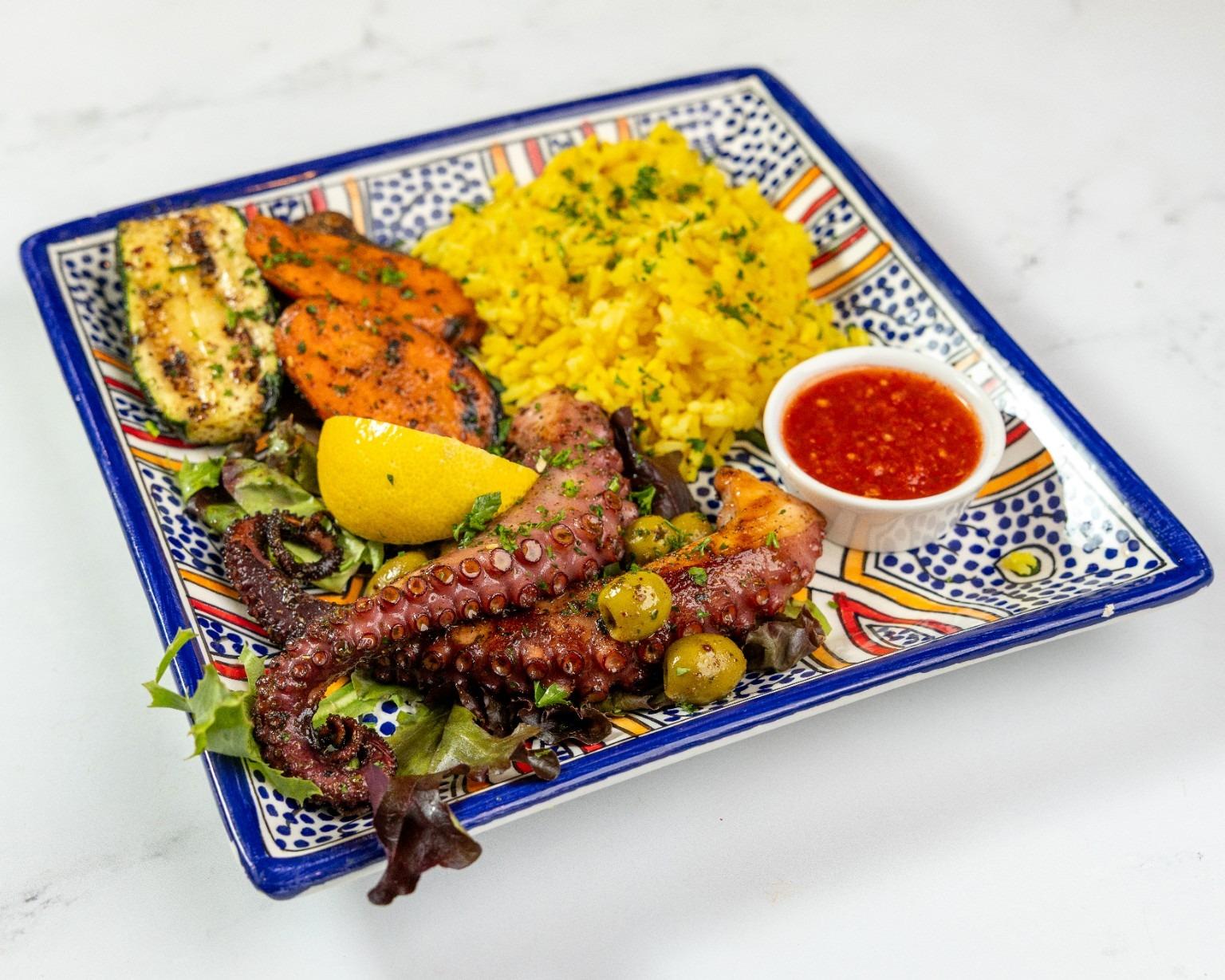 Grilled Octopus.