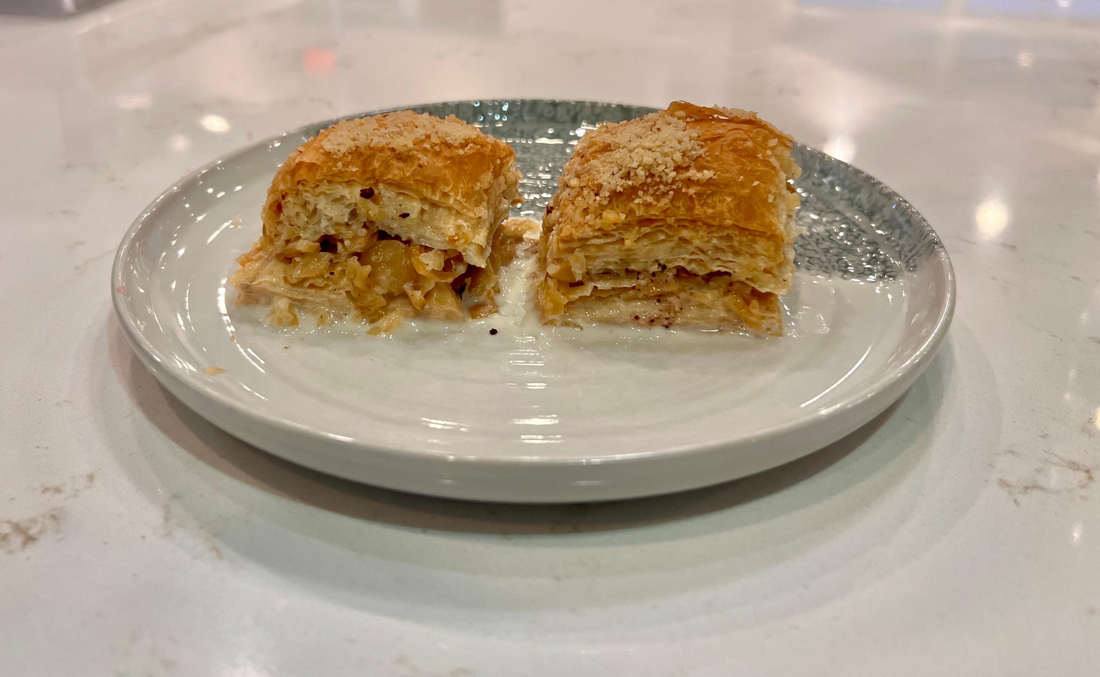 Cold Walnut Baklava.