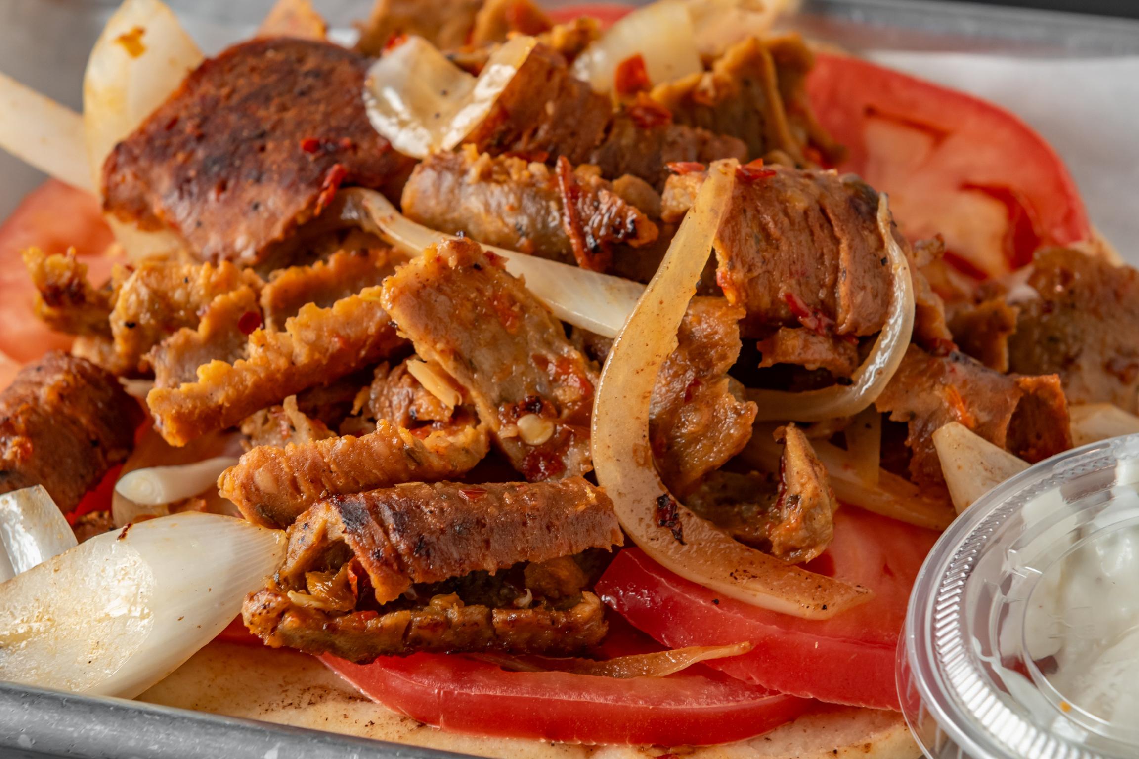 Gyros Wrap Sandwich.