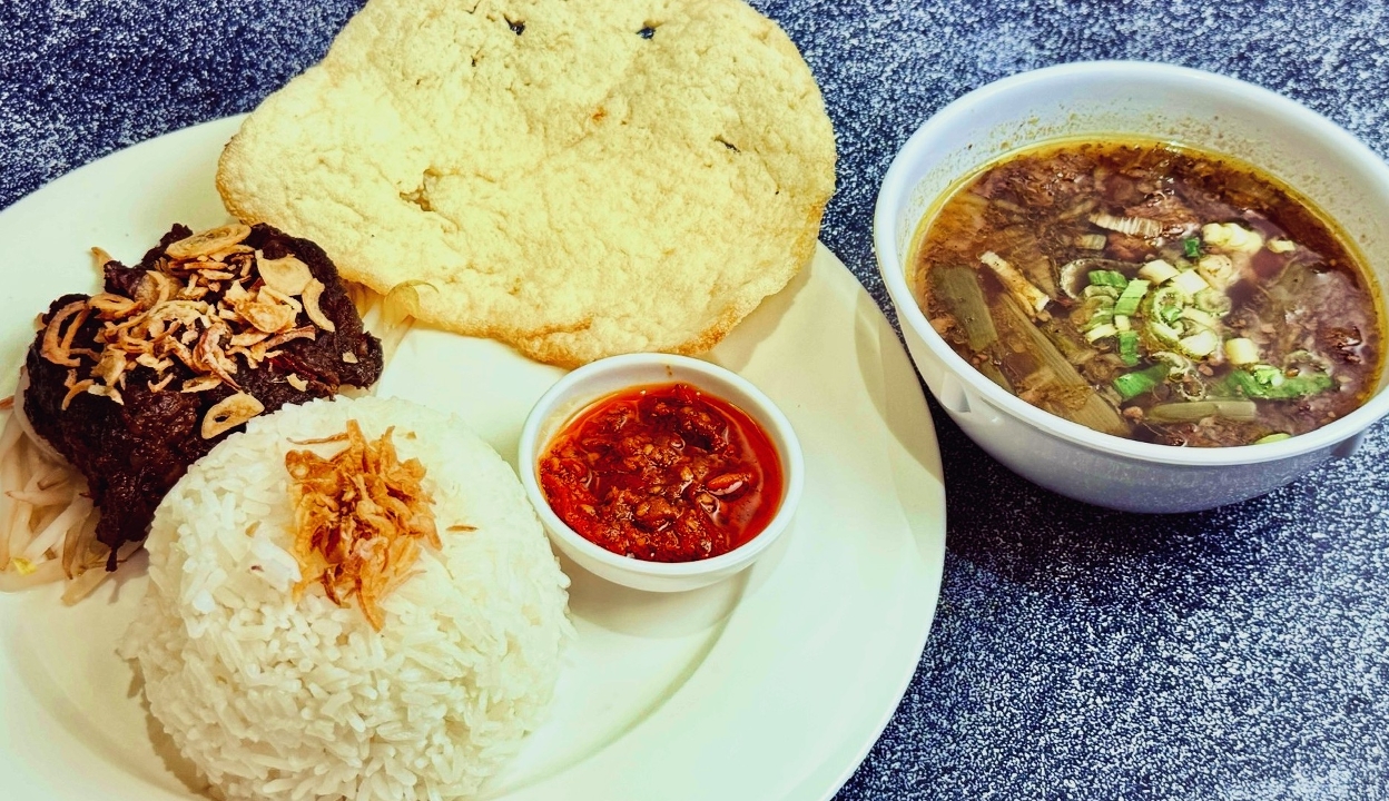 Rawon Beef Soup.