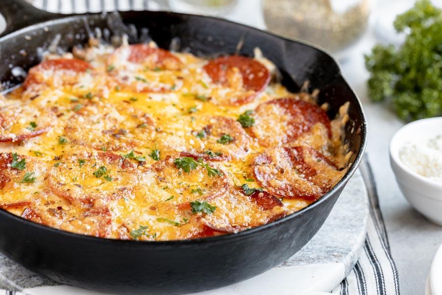 Pizza Pan (No Crust, Keto, Gluten-Free).