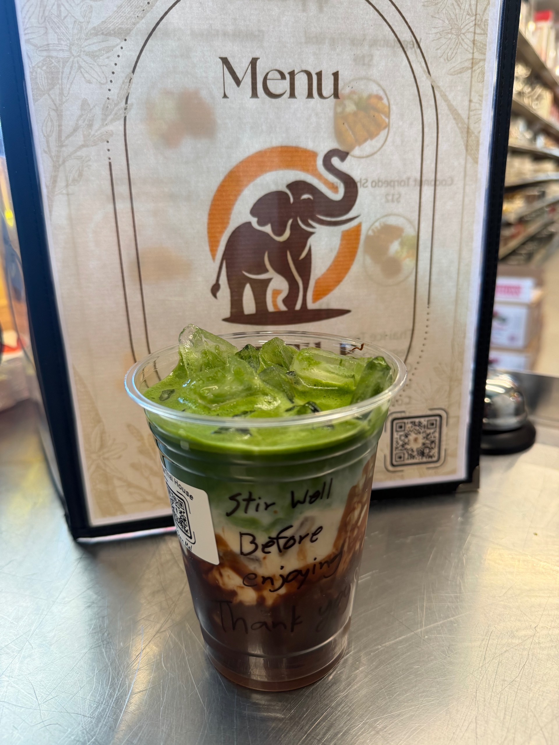 Nutella Matcha Latte 🍫.