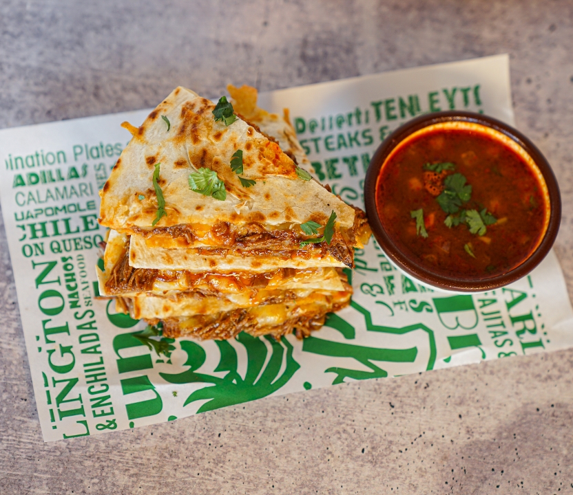 **New** Birria Quesadilla.