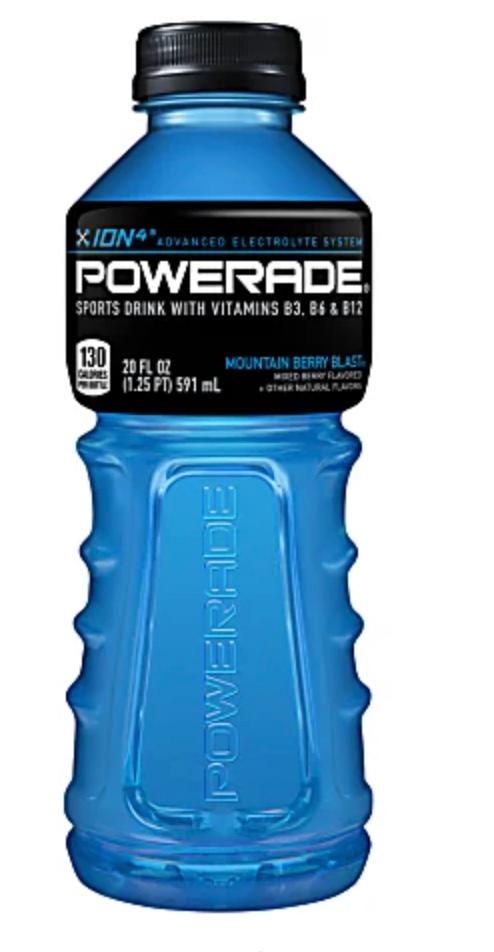 POWERADE BLUE.
