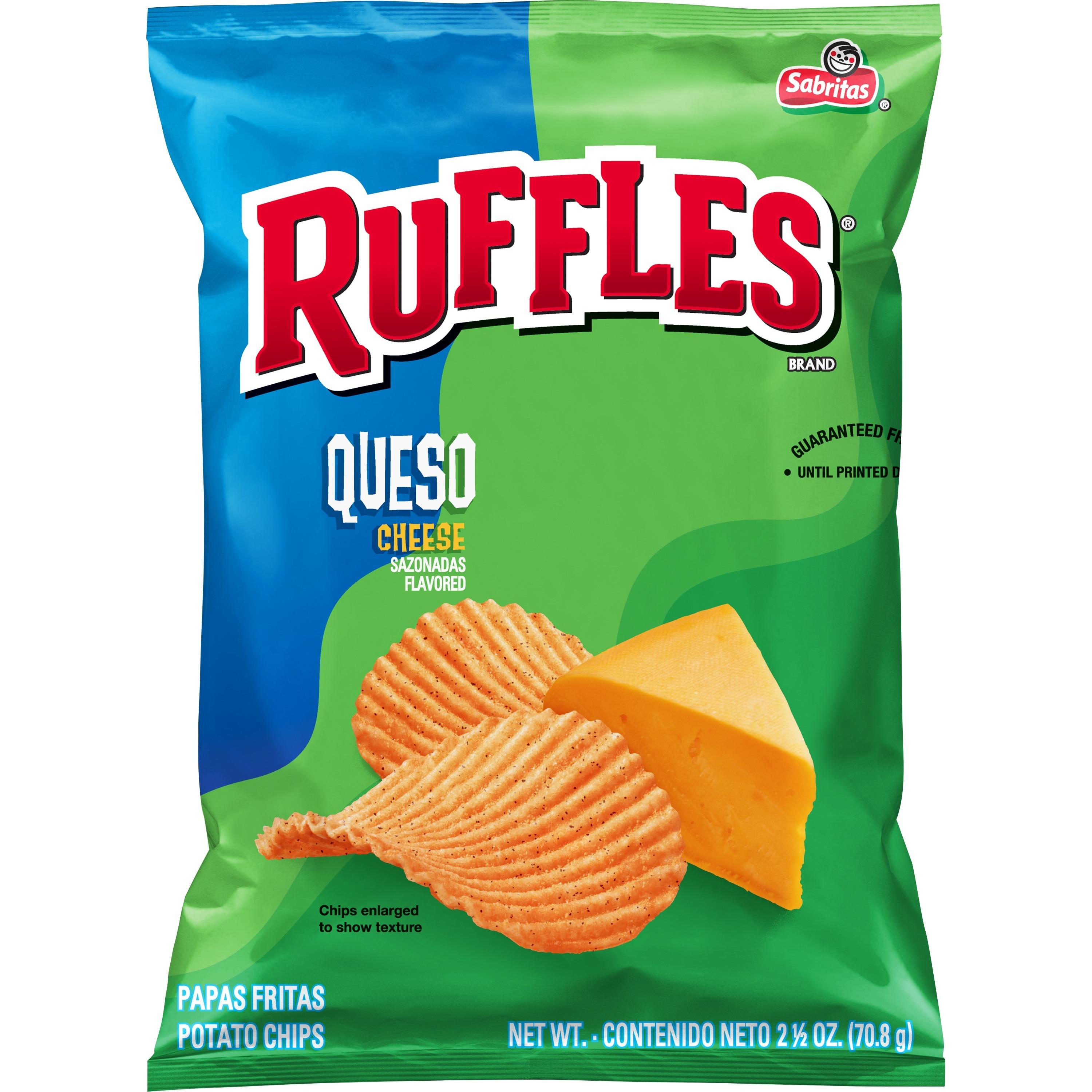 Ruffles Potato Chips Cheese - 2.5 OZ.
