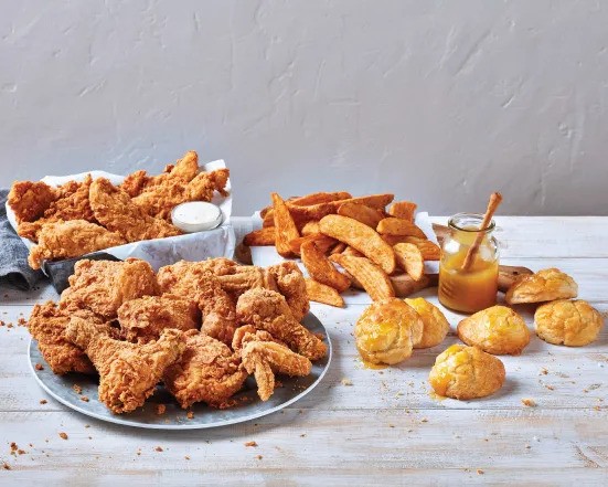 Cajun Chicken Family Meal.