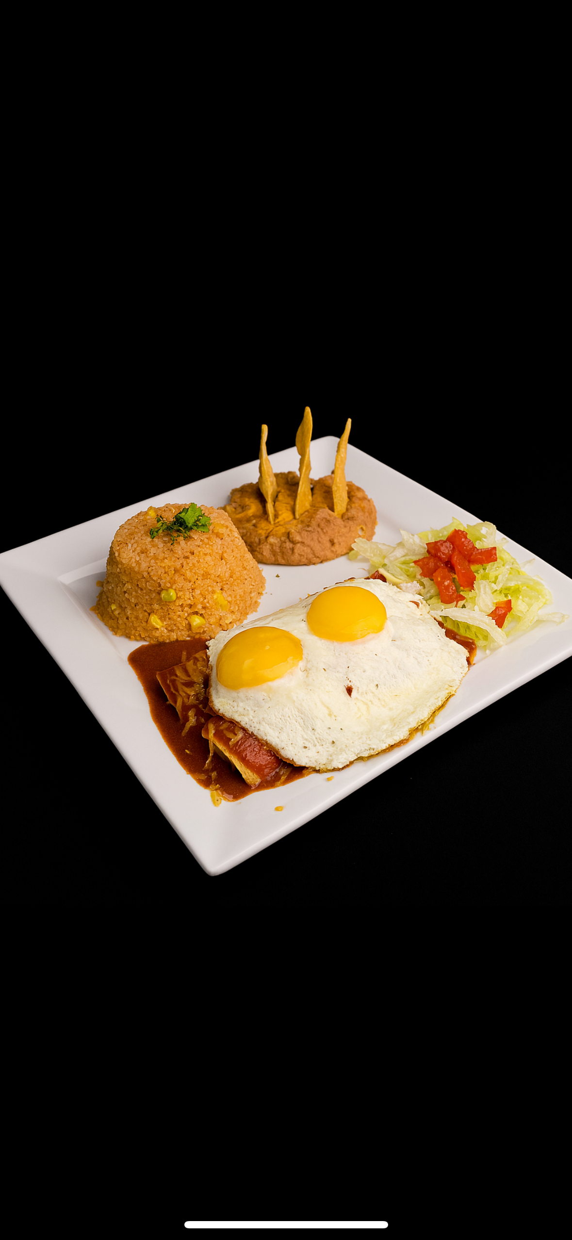 Enchiladas Rancheras.