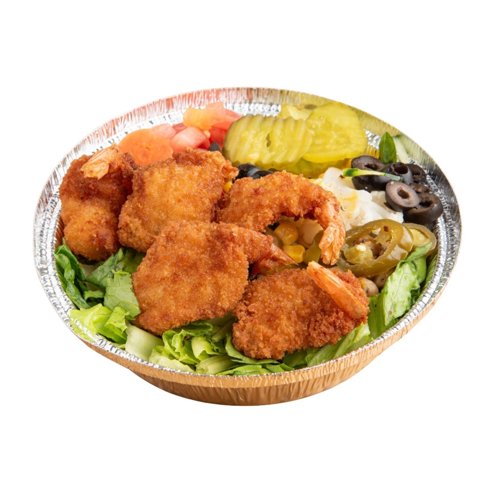 6G. Shrimp Salad Platter.