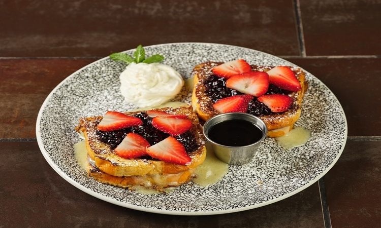 Berries & Cream French Toast.