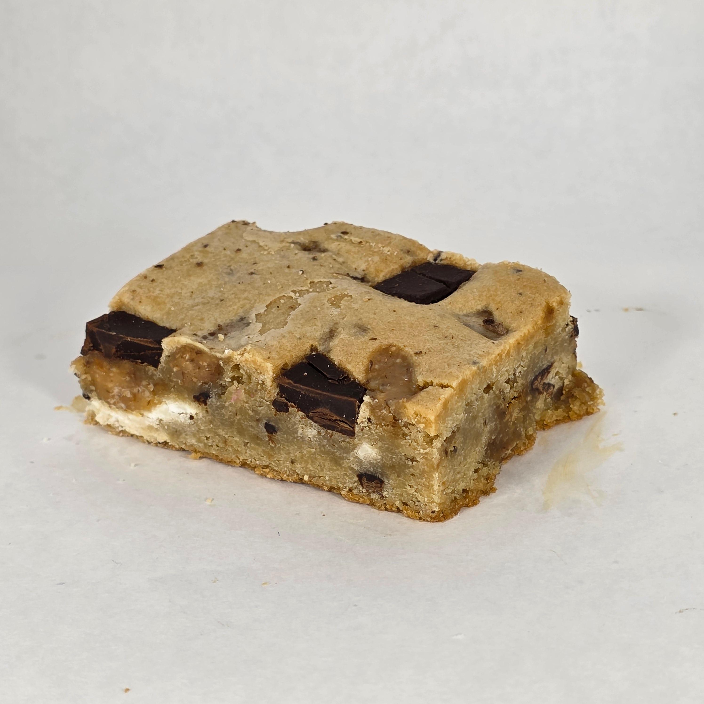 Toffee Crunch Blondie.