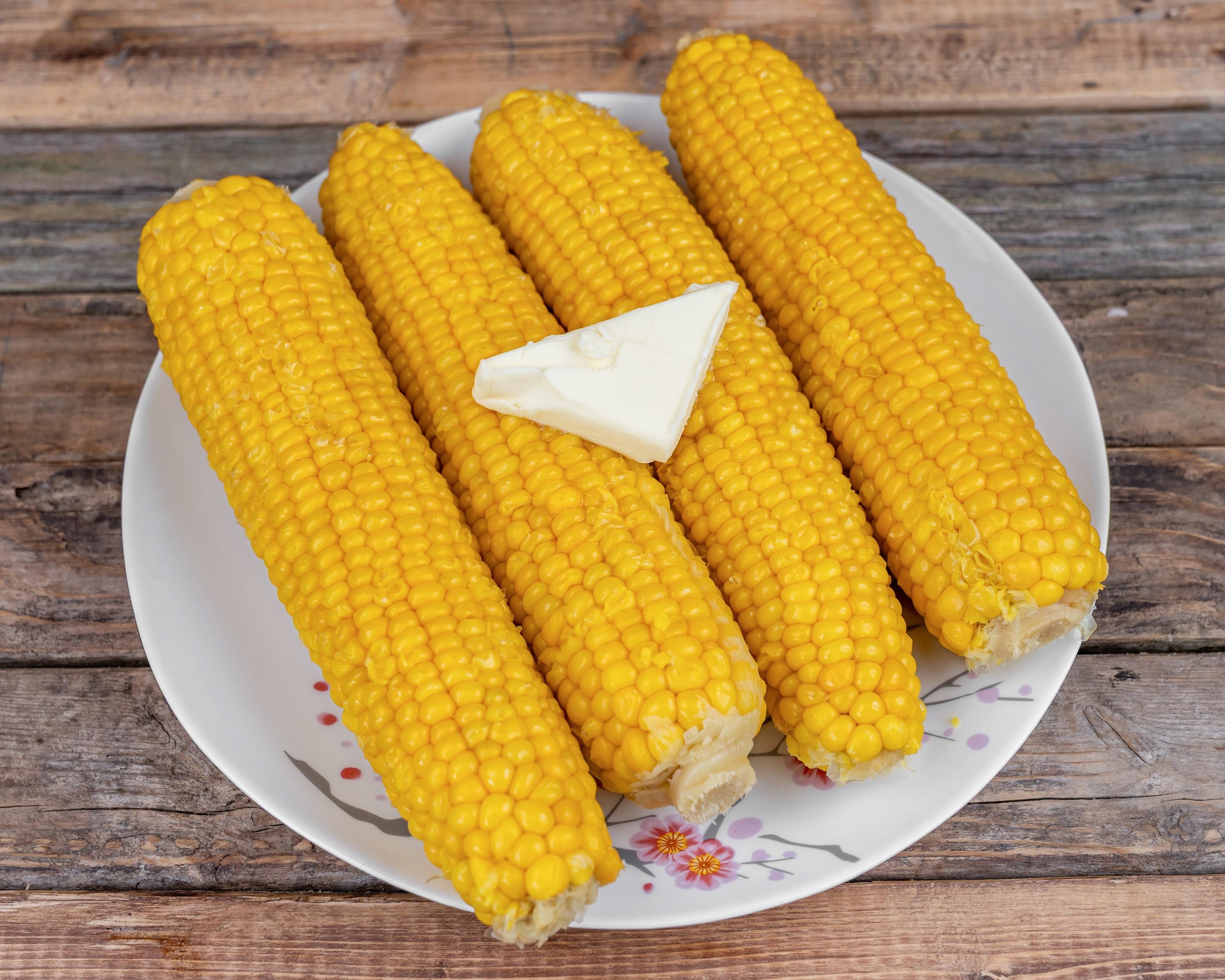 Sweet Corn on the Cob.