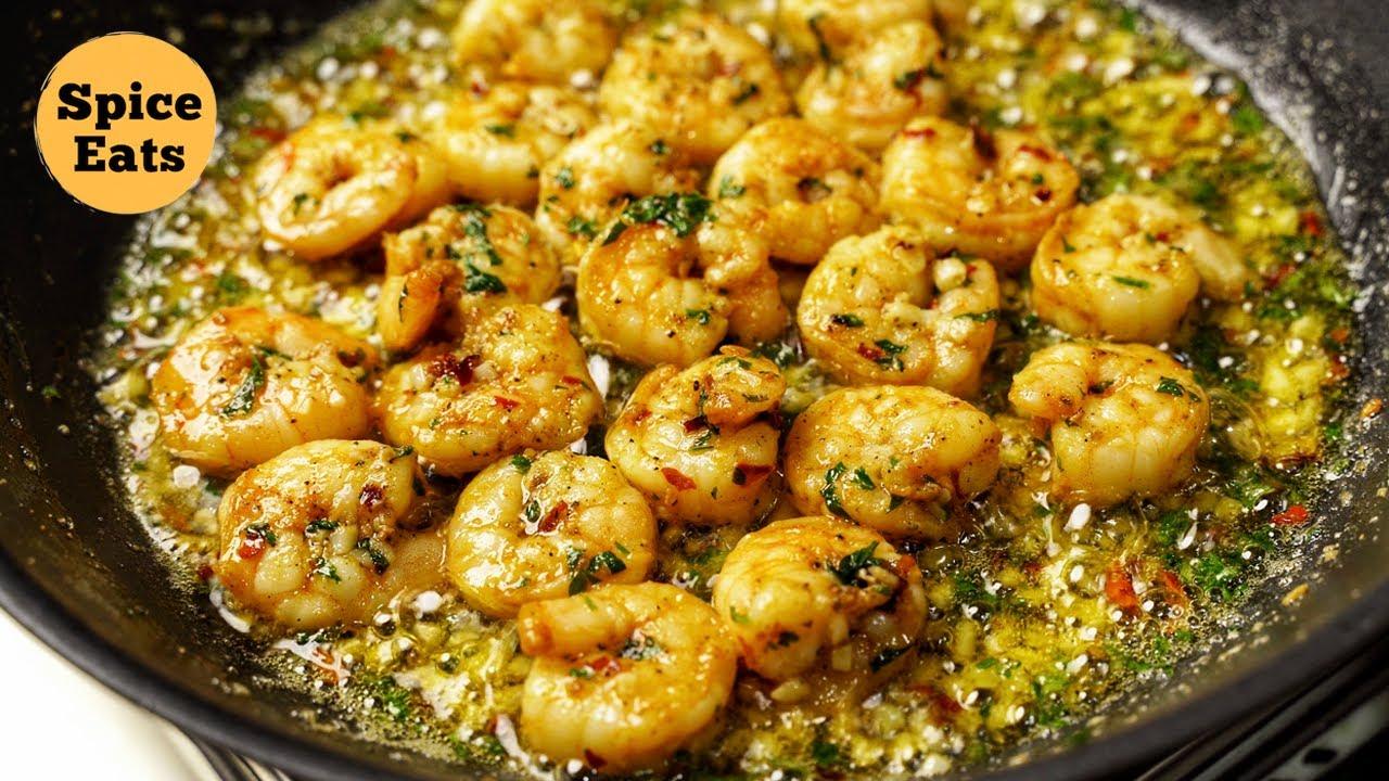Butter Garlic Shrimp.