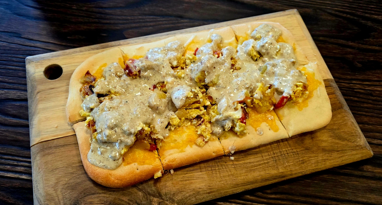 Breakfast Flatbread.
