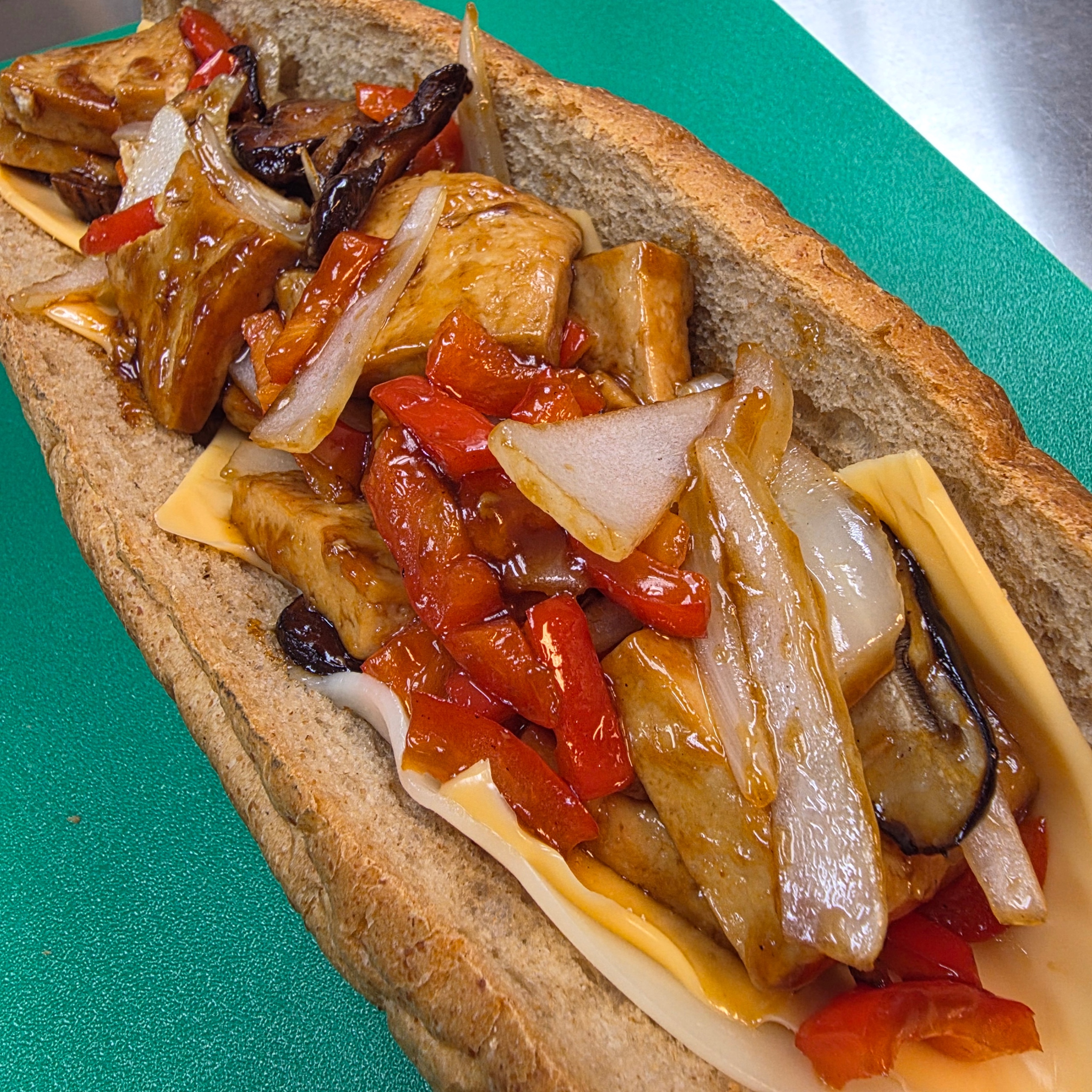 Grilled Veggie Sub.