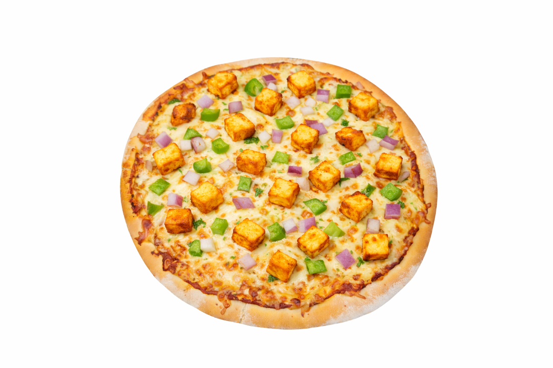 Paneer Tikka Pizza.