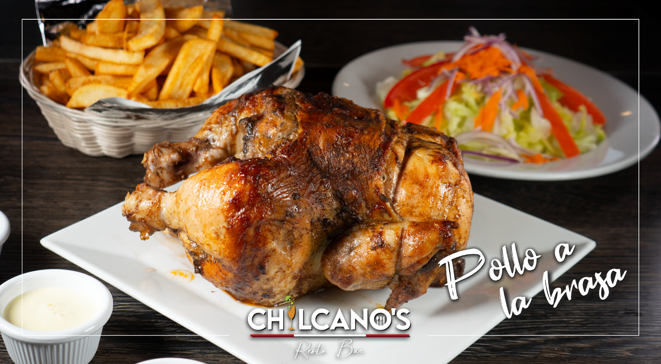 1 Whole Chicken & 3 Sides.