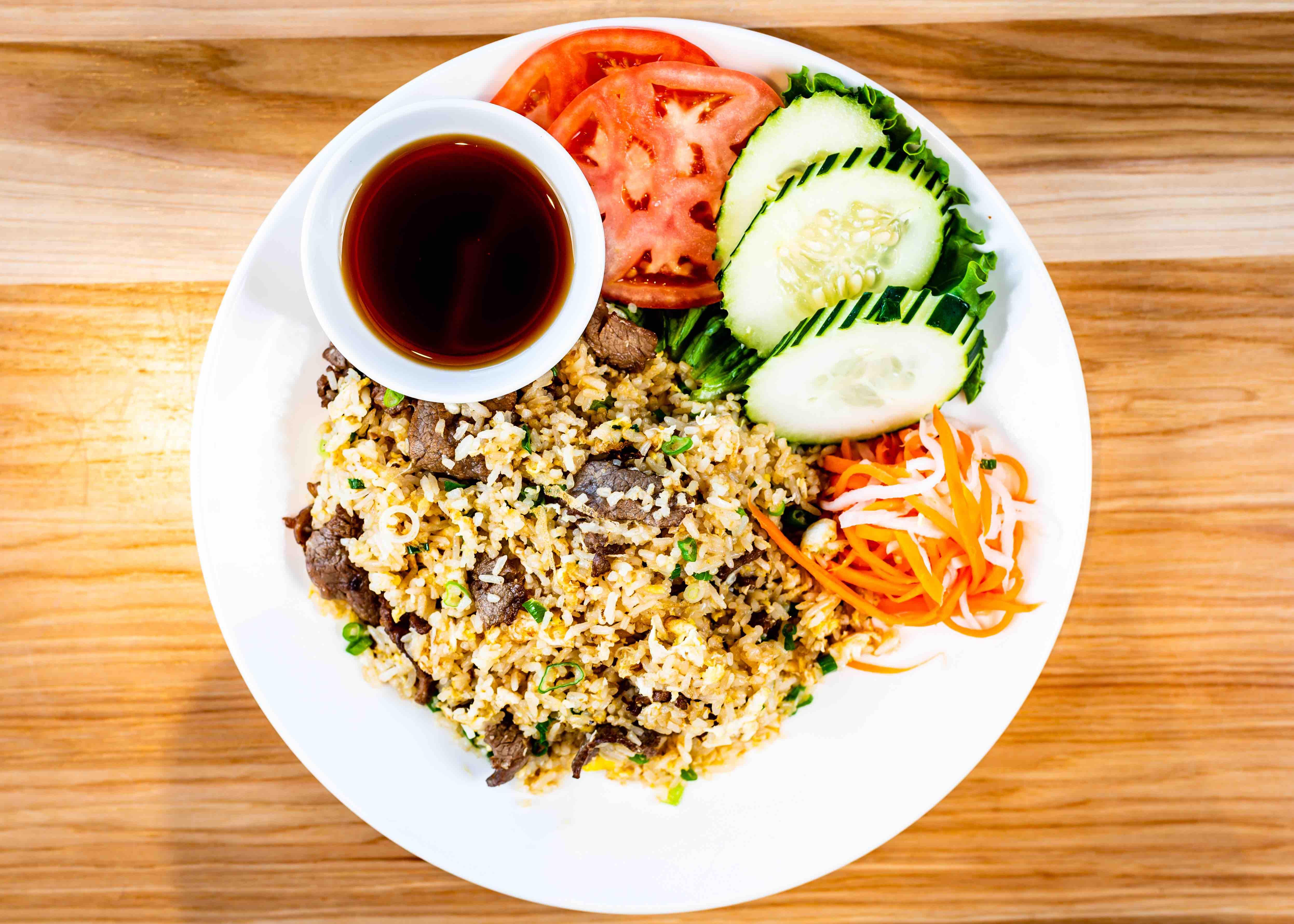 Beef Fried Rice.