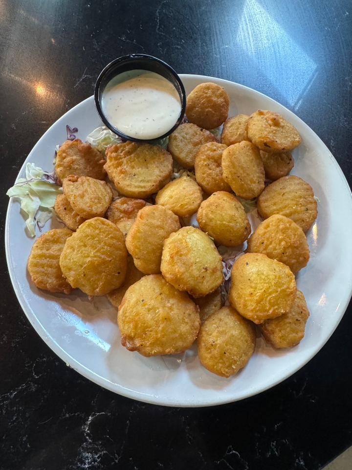 Fried Pickle Chips.