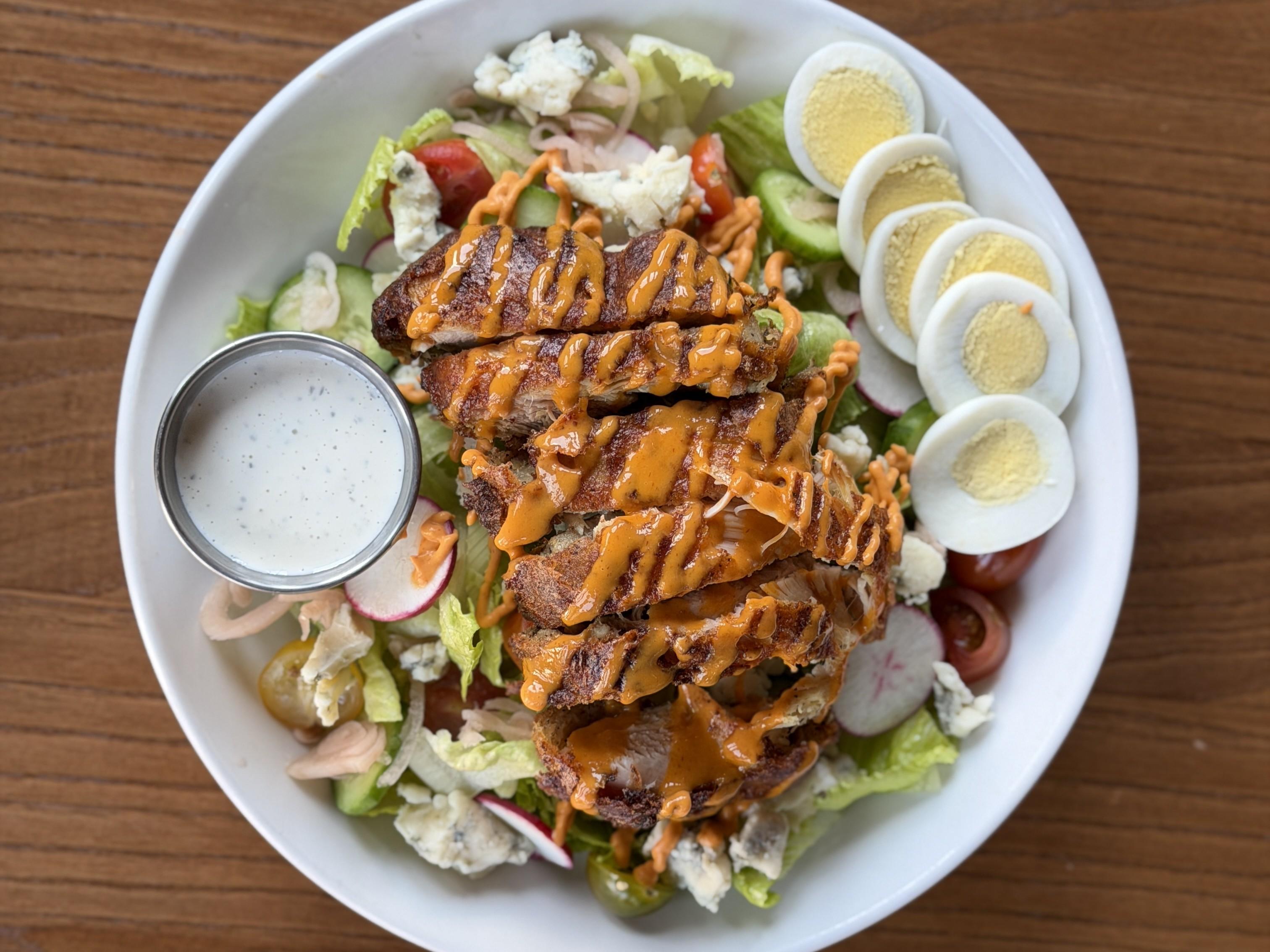 BUFFALO CHICKEN SALAD.