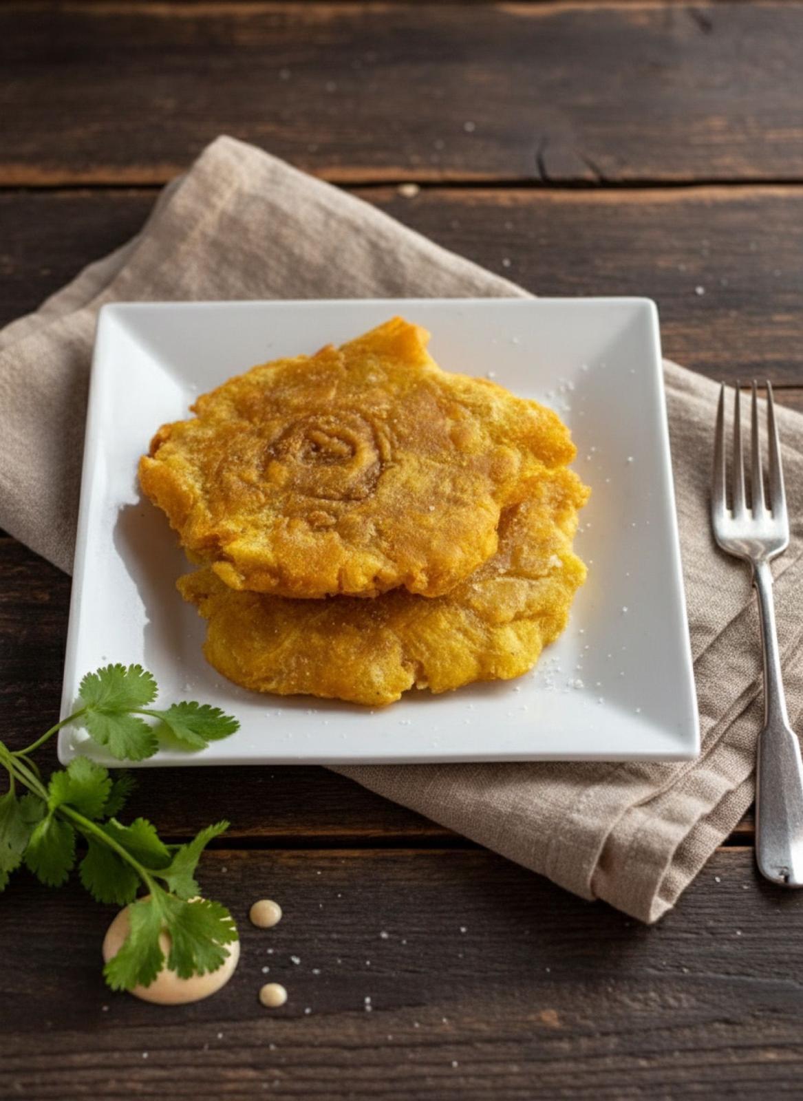 Tostones.