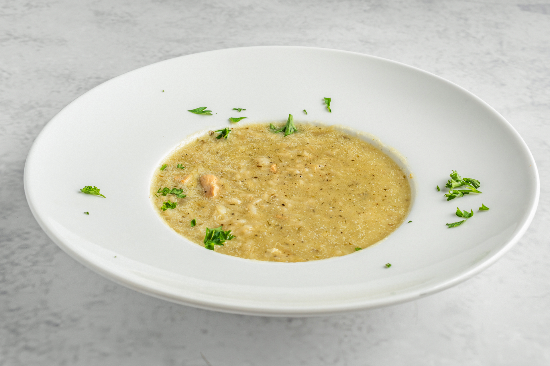 Avgolemono soup