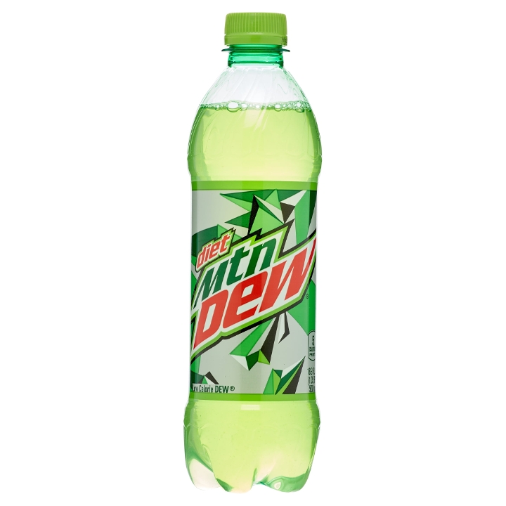Diet Mt Dew.