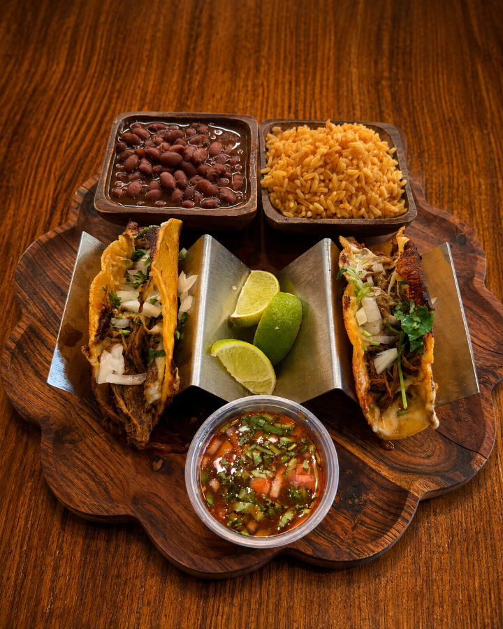 Two Tacos Deluxe.