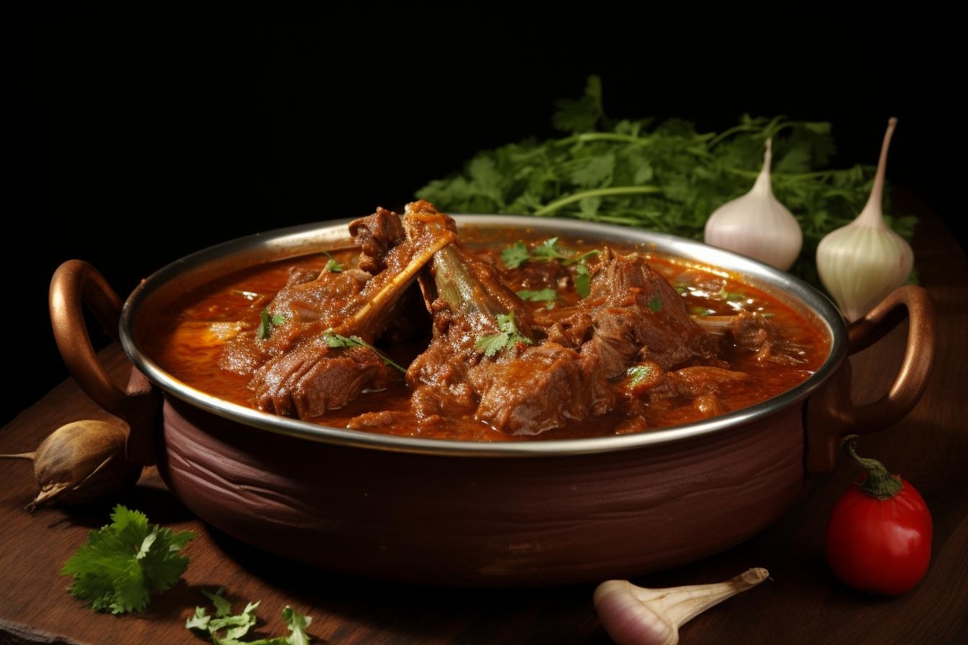 Chowrastha Spl goat curry.