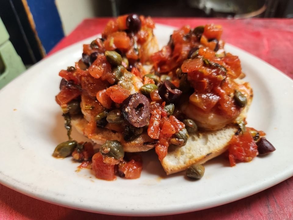 Bruschetta Napolitana.