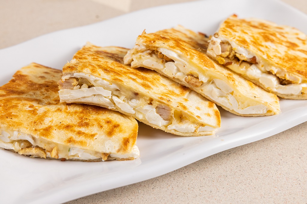 Kids Chicken Quesadilla.